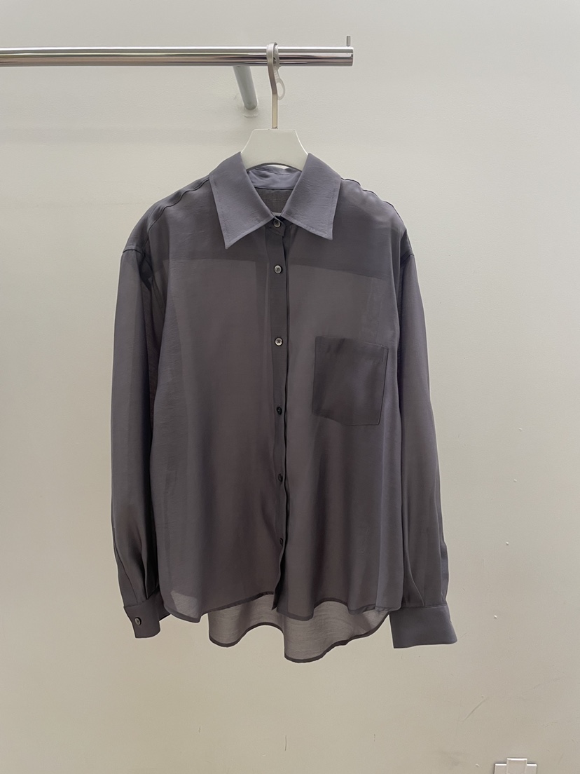 PEBBLE韓國代購女士新款熱賣26夏季休閑26春夏襯衫蕾絲衫PEBBLE襯衫/蕾絲衫圖色1