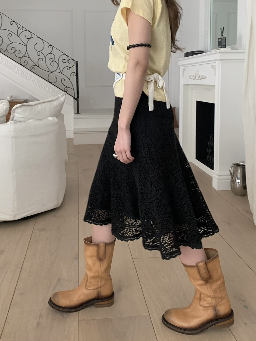 PEBBLE韓國直郵女裝新品26夏季26春夏時尚職業半身裙中短裙PEBBLE半身裙/中短裙