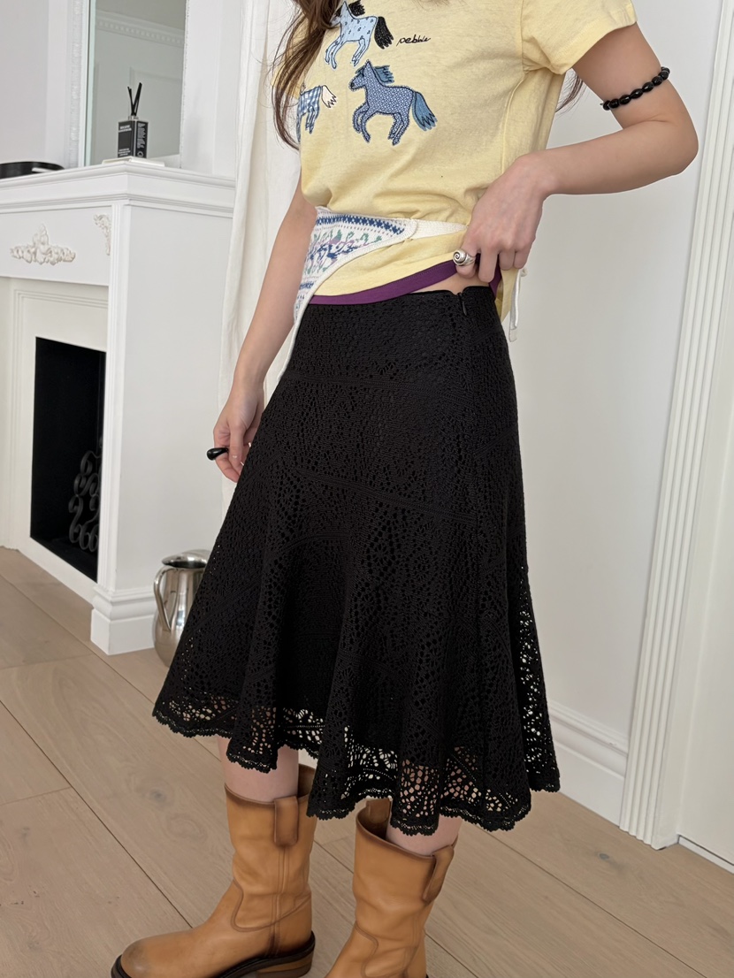 PEBBLE韓國直郵女裝新品26夏季26春夏時尚職業半身裙中短裙PEBBLE半身裙/中短裙