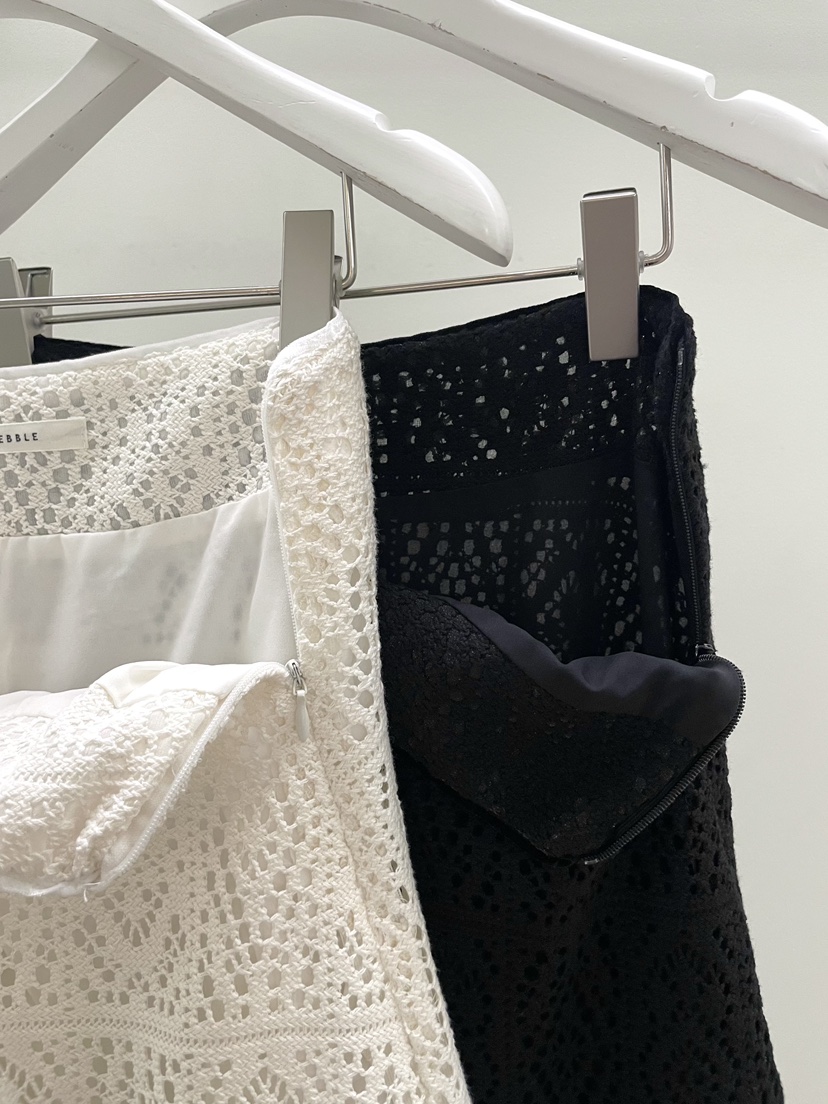 PEBBLE韓國直郵女裝新品26夏季26春夏時尚職業半身裙中短裙PEBBLE半身裙/中短裙