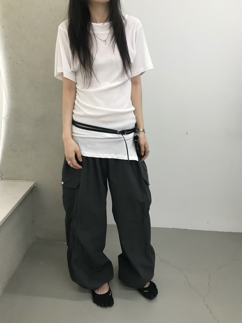 MINIMUZE韓國東大門直郵女裝新品職業26春夏時尚人氣26夏季T恤MINIMUZET恤