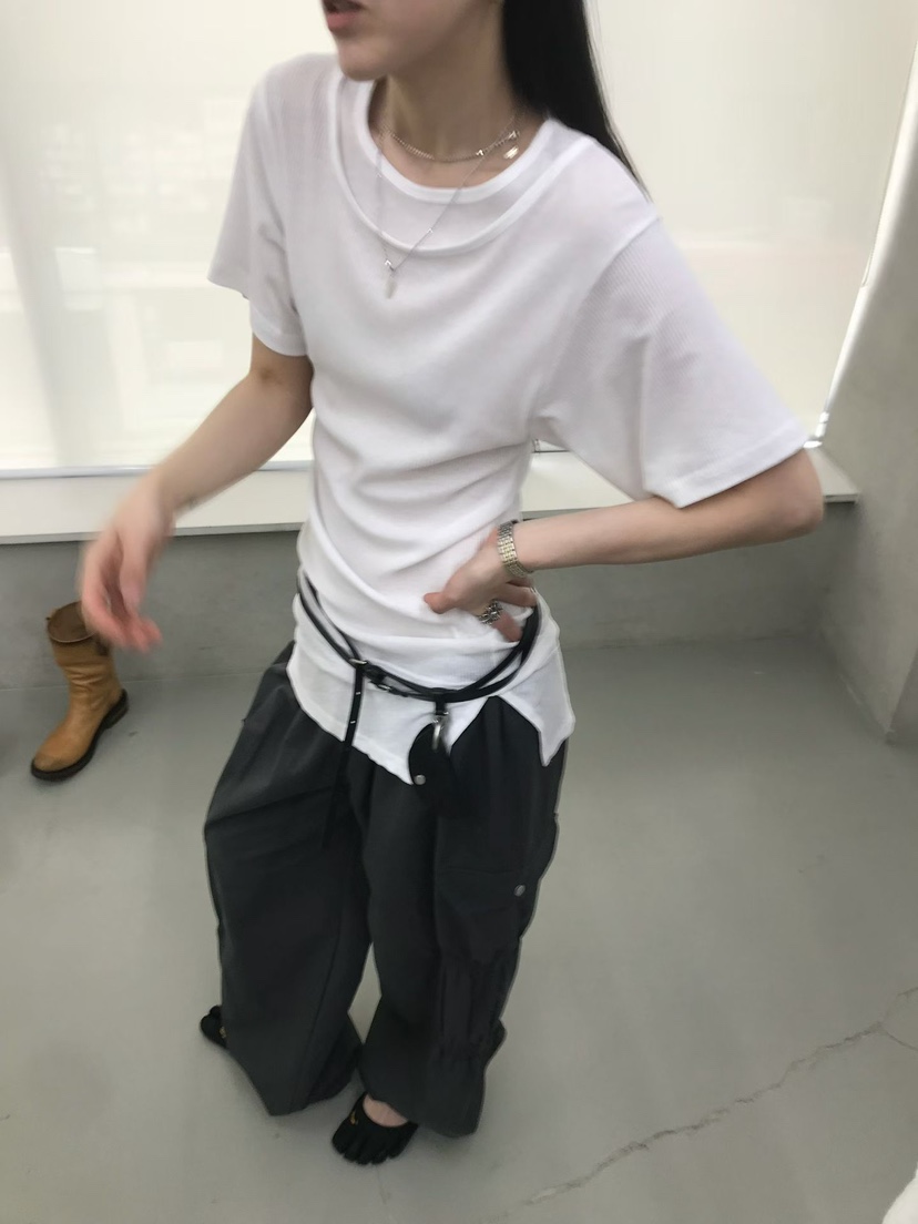 MINIMUZE韓國東大門直郵女裝新品職業26春夏時尚人氣26夏季T恤MINIMUZET恤