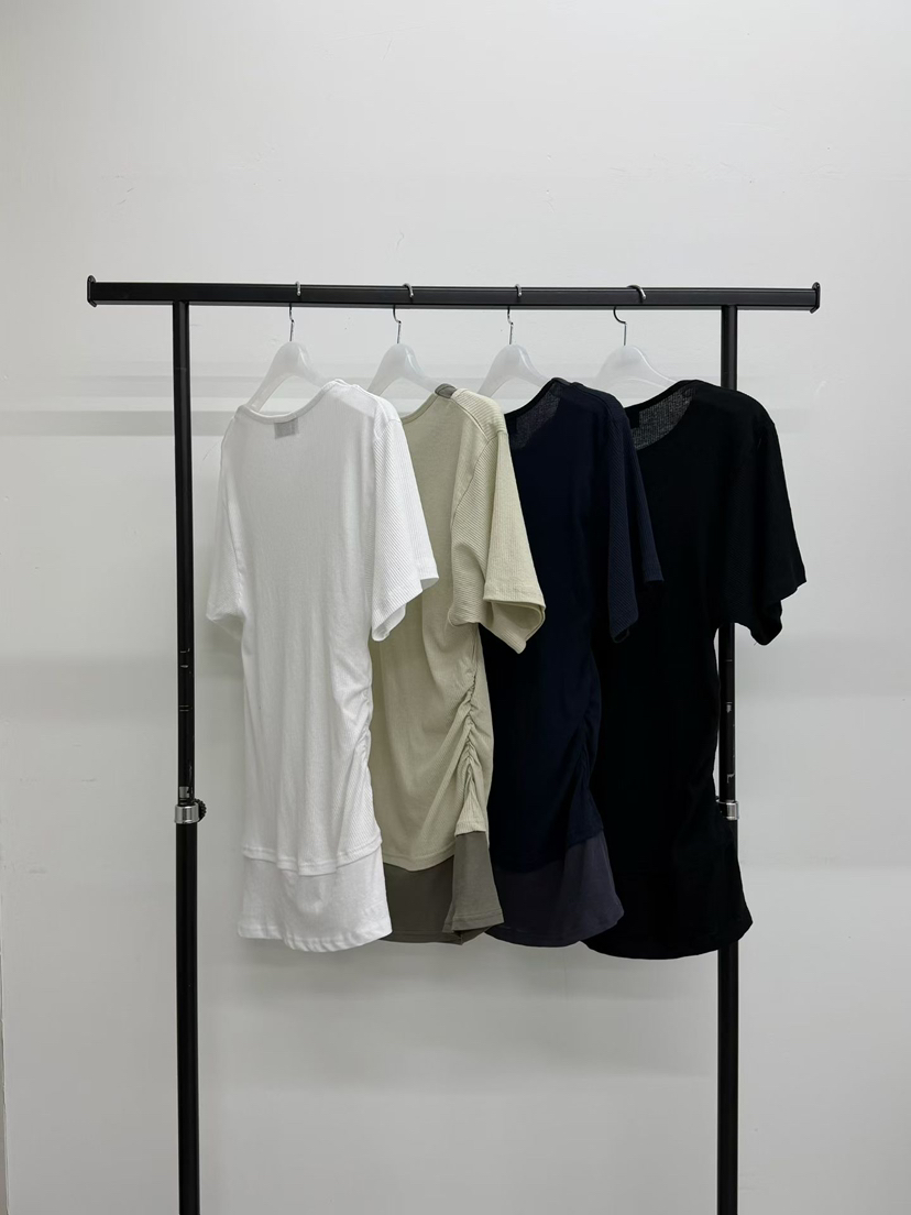 MINIMUZE韓國東大門直郵女裝新品職業26春夏時尚人氣26夏季T恤MINIMUZET恤