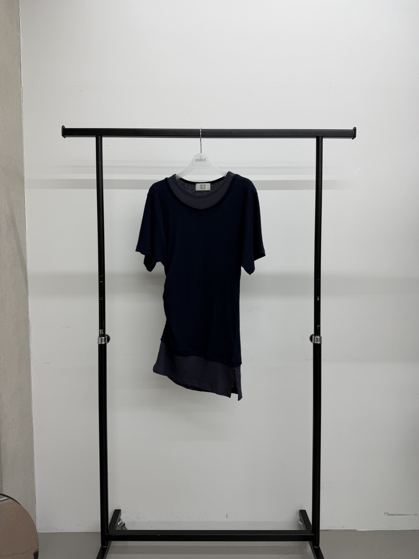 MINIMUZE韓國東大門直郵女裝新品職業26春夏時尚人氣26夏季T恤MINIMUZET恤圖色3