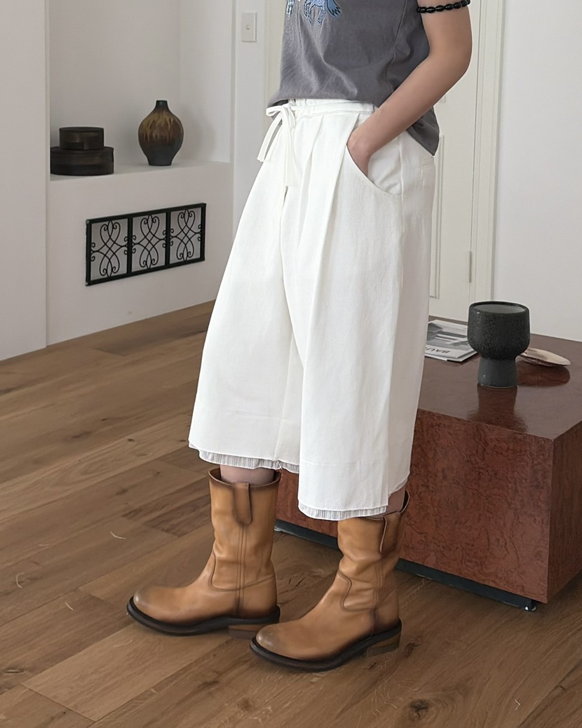 PEBBLE韓國直郵實拍女士新品職業人氣休閑推薦26春夏短褲PEBBLE短褲