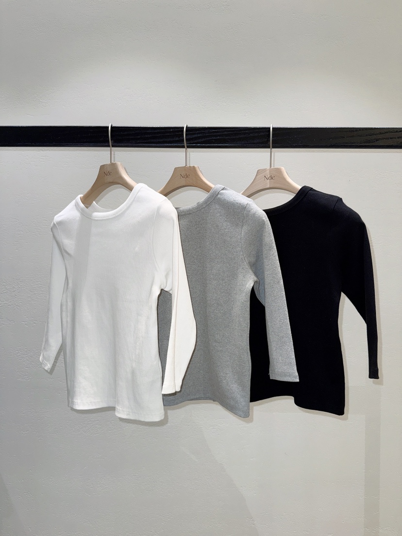 NDE韓國直郵女裝新品熱賣休閑職業人氣時尚推薦26春夏T恤BOHEME_NDET恤