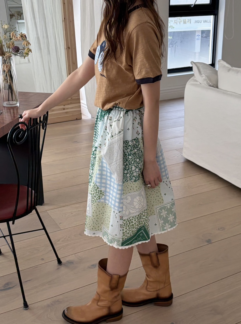 PEBBLE東大門實拍韓國女裝新款休閑時尚熱賣半身裙中短裙PEBBLE半身裙/中短裙