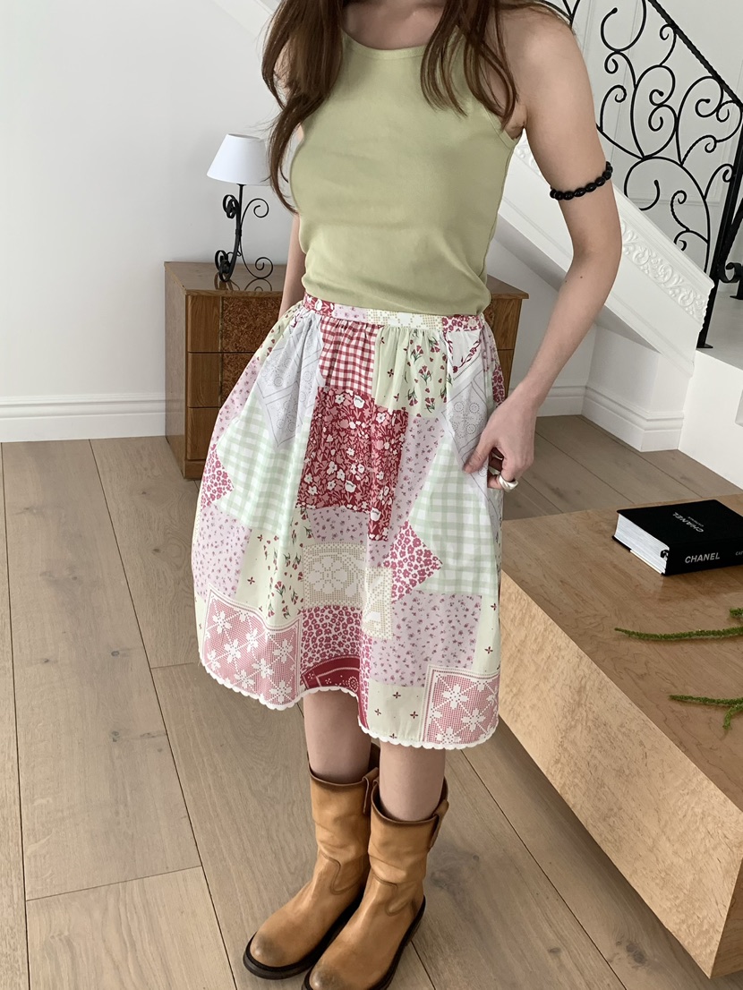 PEBBLE東大門實拍韓國女裝新款休閑時尚熱賣半身裙中短裙PEBBLE半身裙/中短裙