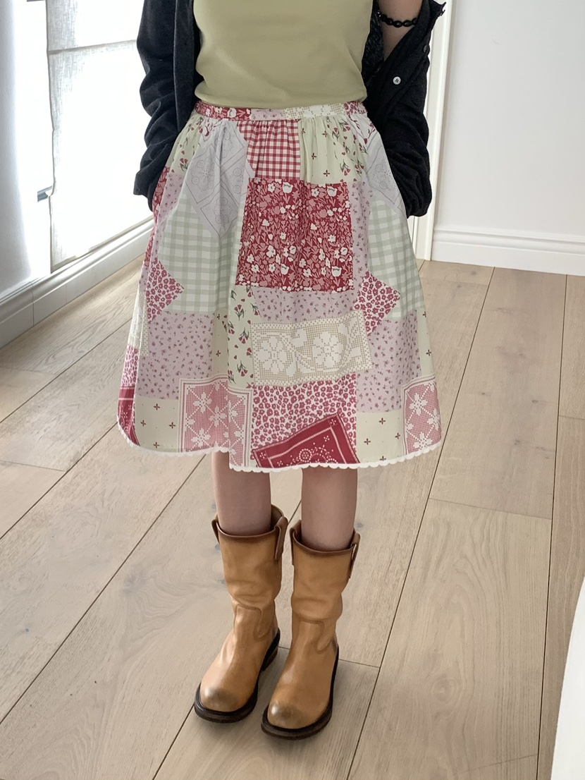 PEBBLE東大門實拍韓國女裝新款休閑時尚熱賣半身裙中短裙PEBBLE半身裙/中短裙