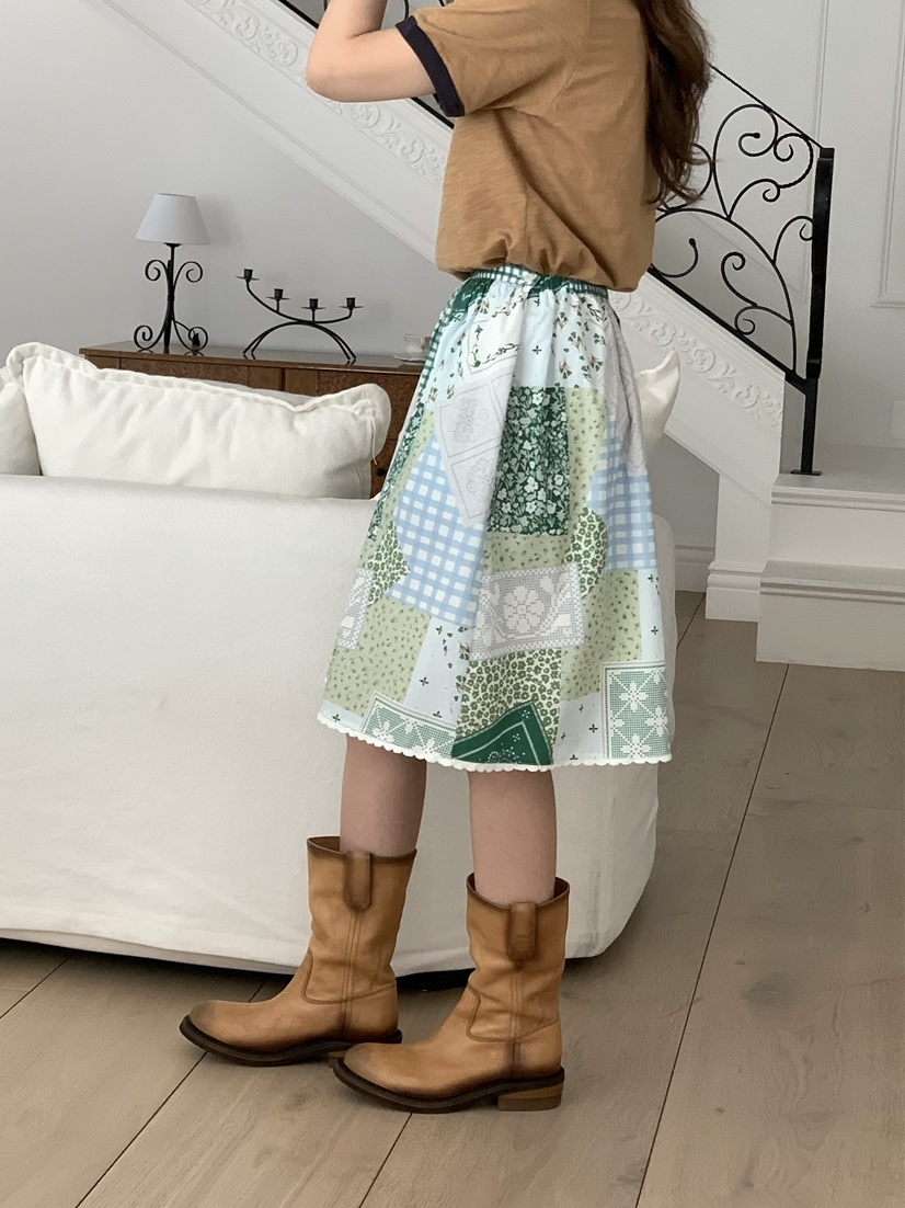 PEBBLE東大門實拍韓國女裝新款休閑時尚熱賣半身裙中短裙PEBBLE半身裙/中短裙