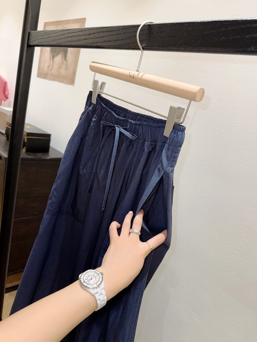 NDE東大門實拍韓國女士新款26春夏休閑人氣26夏季職業休閑褲BOHEME_NDE休閑褲