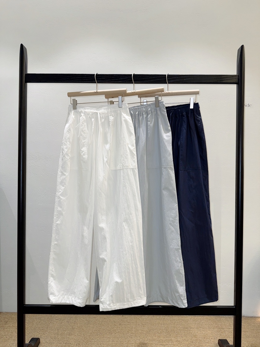 NDE東大門實拍韓國女士新款26春夏休閑人氣26夏季職業休閑褲BOHEME_NDE休閑褲