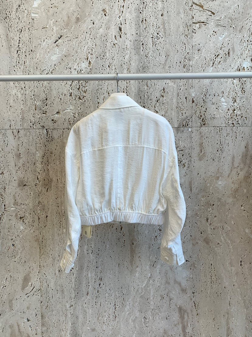 BLOSSOM韓國直郵實拍女裝新品人氣時尚職業熱賣夾克打折拉鏈BLOSSOM夾克