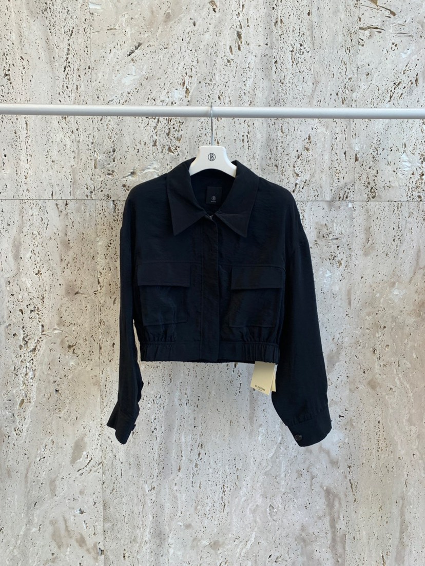 BLOSSOM韓國直郵實拍女裝新品人氣時尚職業熱賣夾克打折拉鏈BLOSSOM夾克圖色4