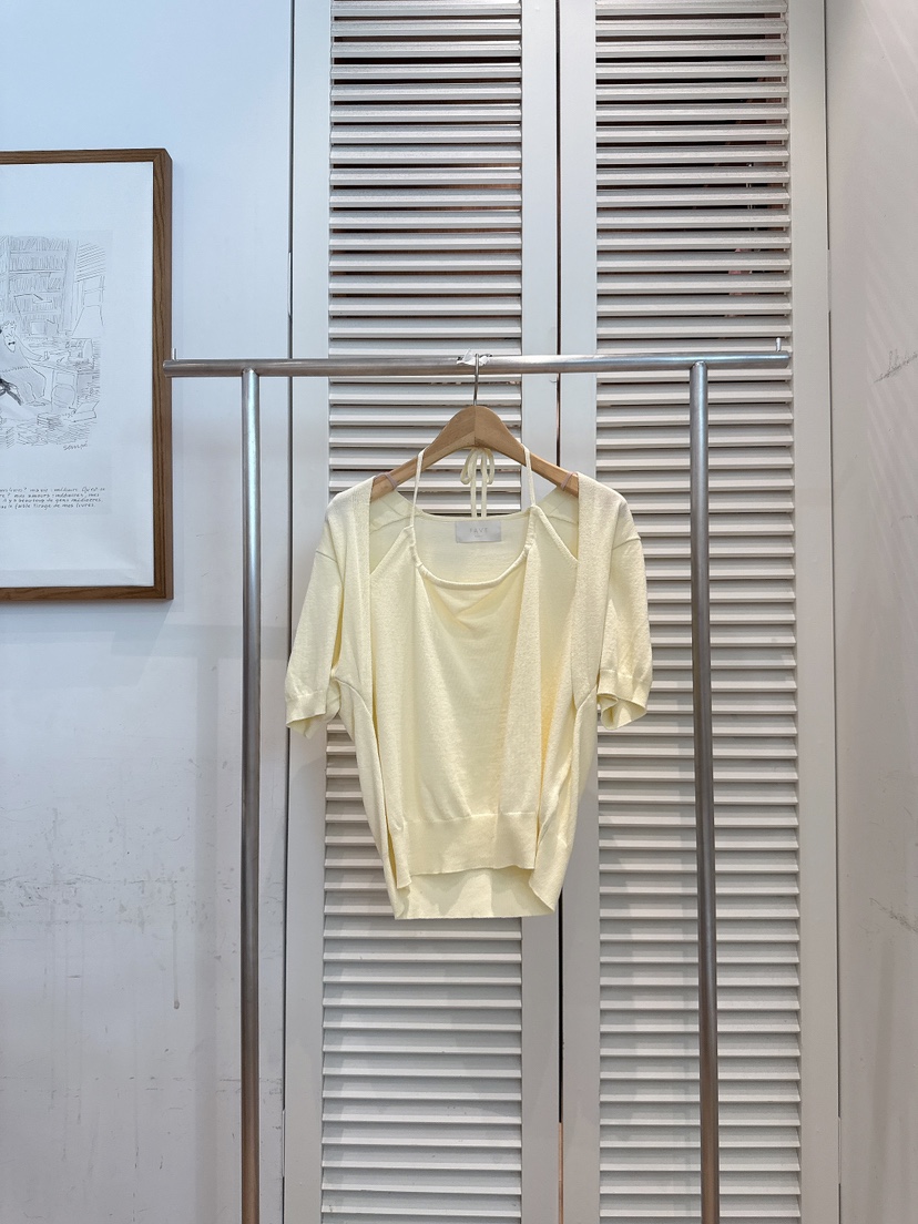 FAVE-L韓國東大門代購女士新品人氣26夏季時尚熱賣針織衫FAVE-L針織衫圖色1