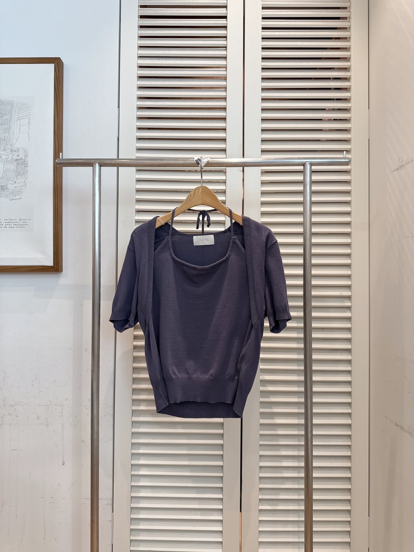 FAVE-L韓國東大門代購女士新品人氣26夏季時尚熱賣針織衫FAVE-L針織衫圖色3