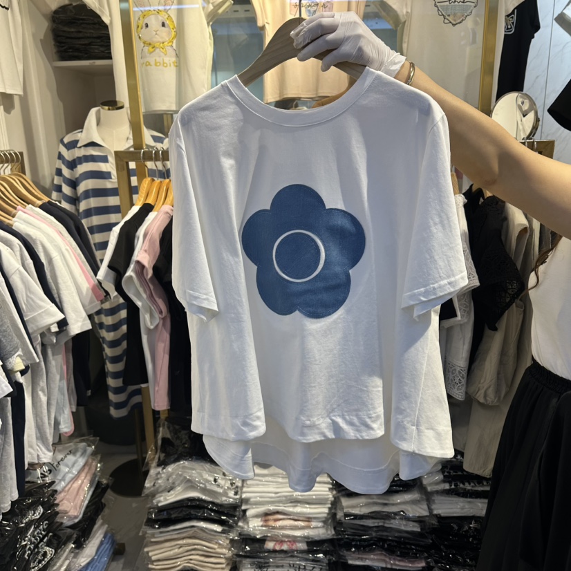 COCO HOLIC韓國直郵實拍女裝新款職業推薦熱賣休閑26春夏T恤COCO HOLICT恤圖色1