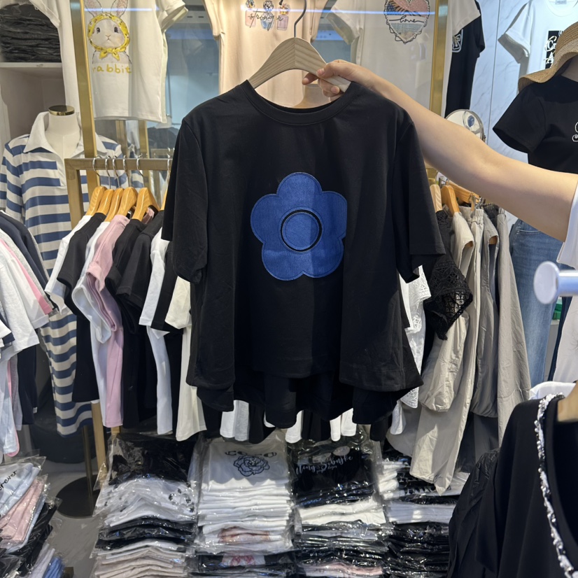 COCO HOLIC韓國直郵實拍女裝新款職業推薦熱賣休閑26春夏T恤COCO HOLICT恤圖色2