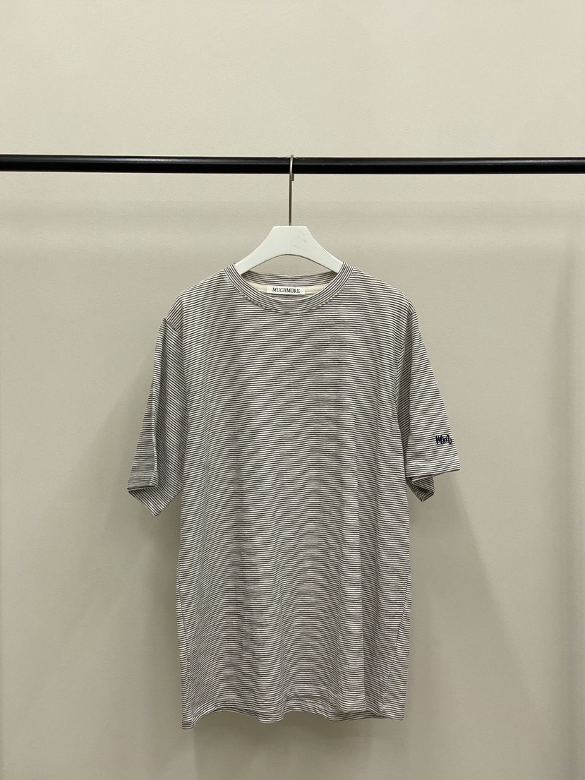 MUCH MORE/JACKPOT韓國東大門直郵女士新款職業T恤刺繡亞麻MUCH MORE/JACKPOTT恤圖色2