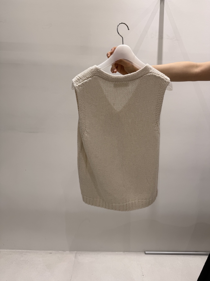 WOOD SAGE韓國東大門直郵女裝新款時尚26夏季馬甲口袋亞麻WOOD SAGE馬甲