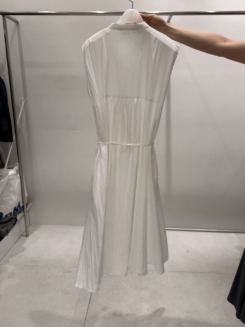 WOOD SAGE韓國直郵實拍女士新款時尚26夏季連衣裙含腰繩WOOD SAGE連衣裙