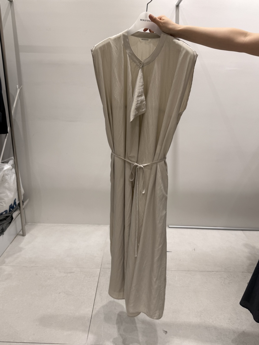 WOOD SAGE韓國直郵實拍女士新款時尚26夏季連衣裙含腰繩WOOD SAGE連衣裙圖色2