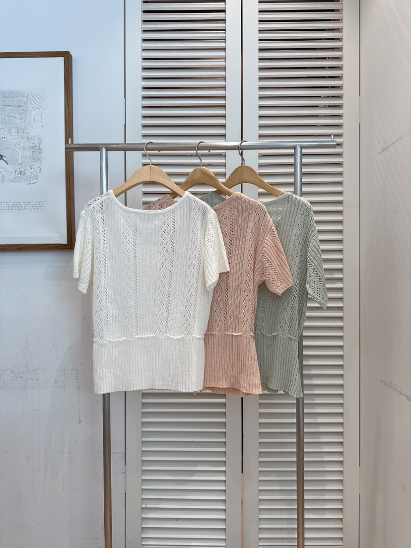 FAVE-L東大門實拍韓國女裝新款人氣休閑推薦26夏季針織衫FAVE-L針織衫