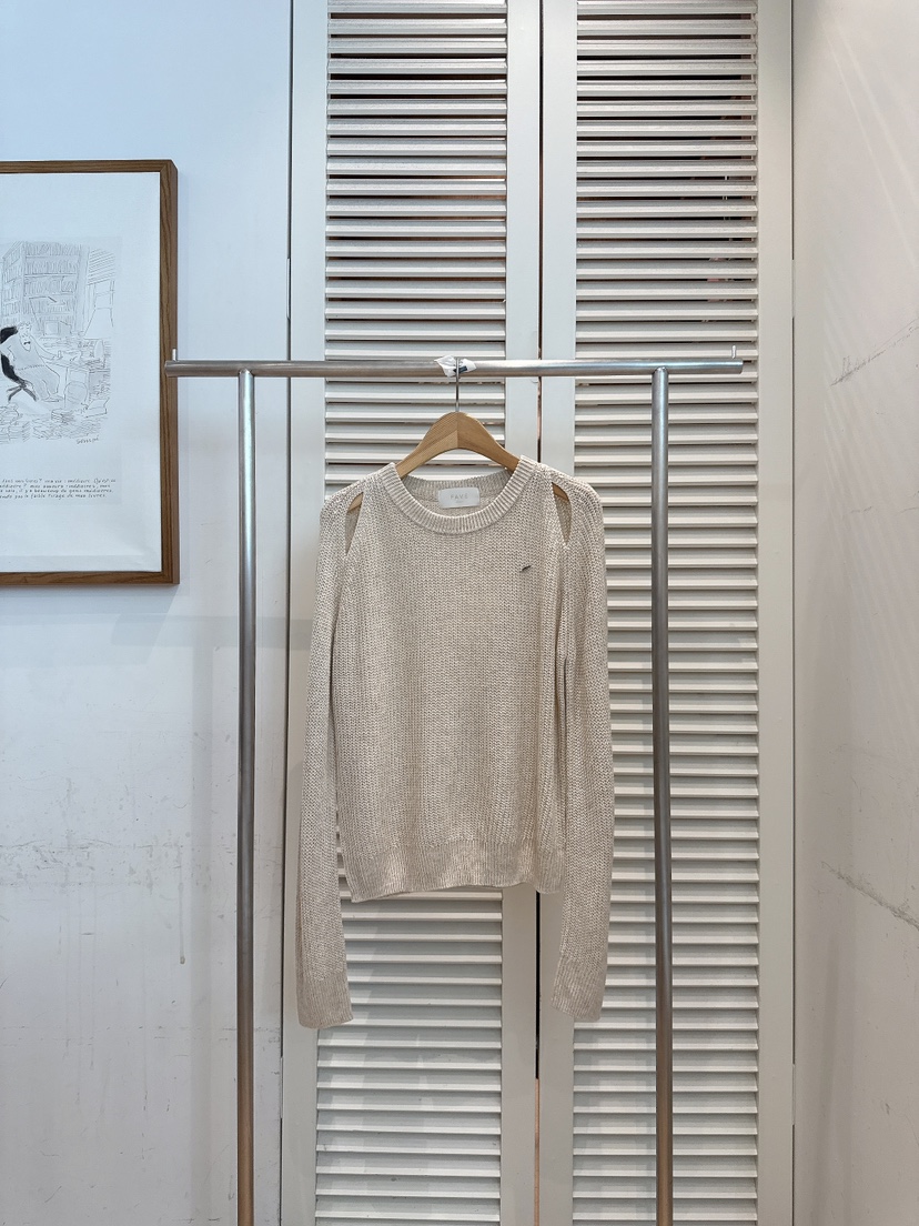 FAVE-L東大門實拍韓國女裝新款人氣時尚26春夏針織衫鏤空FAVE-L針織衫圖色2