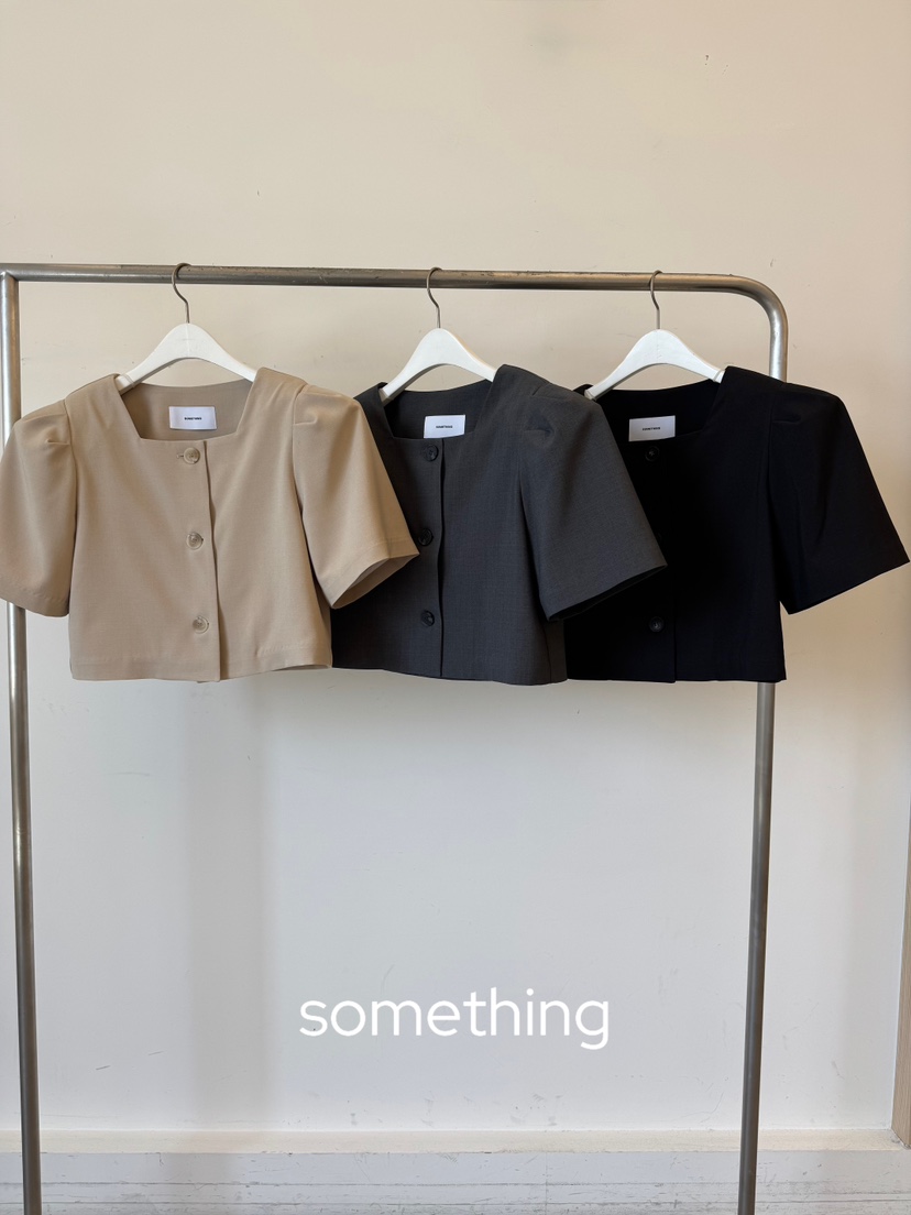 SOMETHING-L/FANCY韓國東大門直郵女士新款職業時尚夾克SOMETHING-L/FANCY夾克