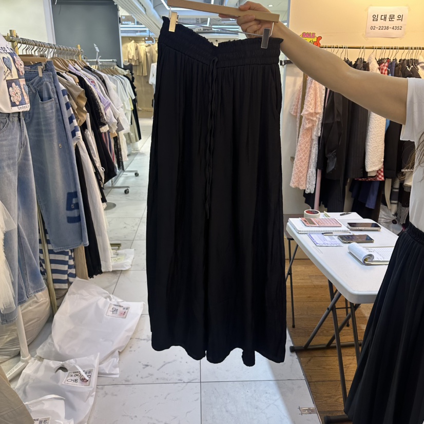 COCO HOLIC韓國直郵實拍女裝新款休閑推薦26春夏26夏季休閑褲COCO HOLIC休閑褲圖色3黑色