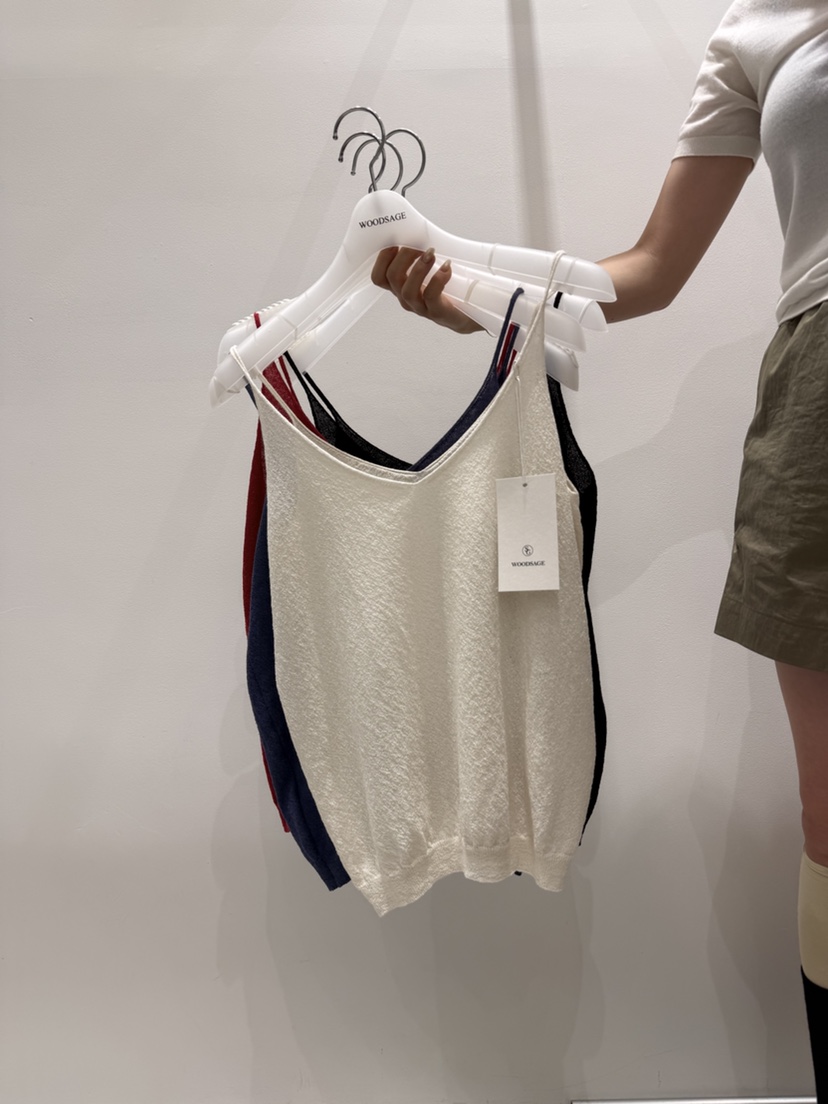 WOOD SAGE韓國代購女裝新款時尚人氣休閑26夏季吊帶背心WOOD SAGE吊帶/背心圖色2