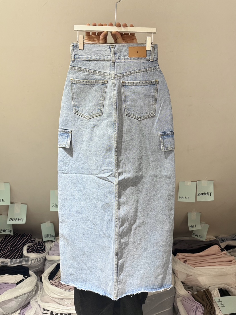 BELITA-L韓國東大門直郵女裝新款熱賣26春夏人氣長裙工裝BELITA-L長裙