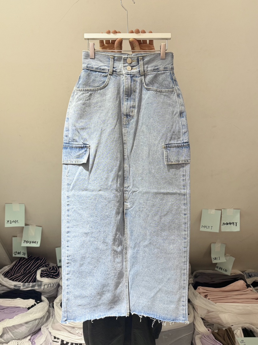 BELITA-L韓國東大門直郵女裝新款熱賣26春夏人氣長裙工裝BELITA-L長裙圖色1