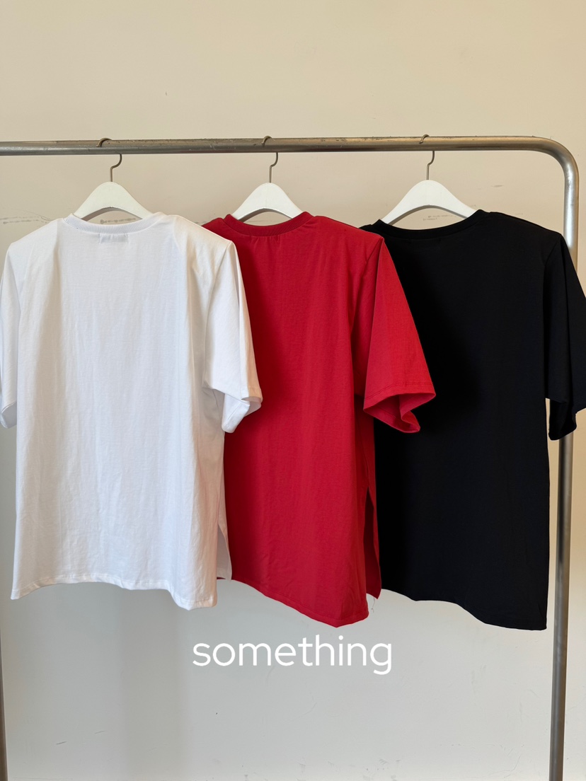 SOMETHING-L/FANCY東大門實拍韓國女士新品職業人氣T恤SOMETHING-L/FANCYT恤
