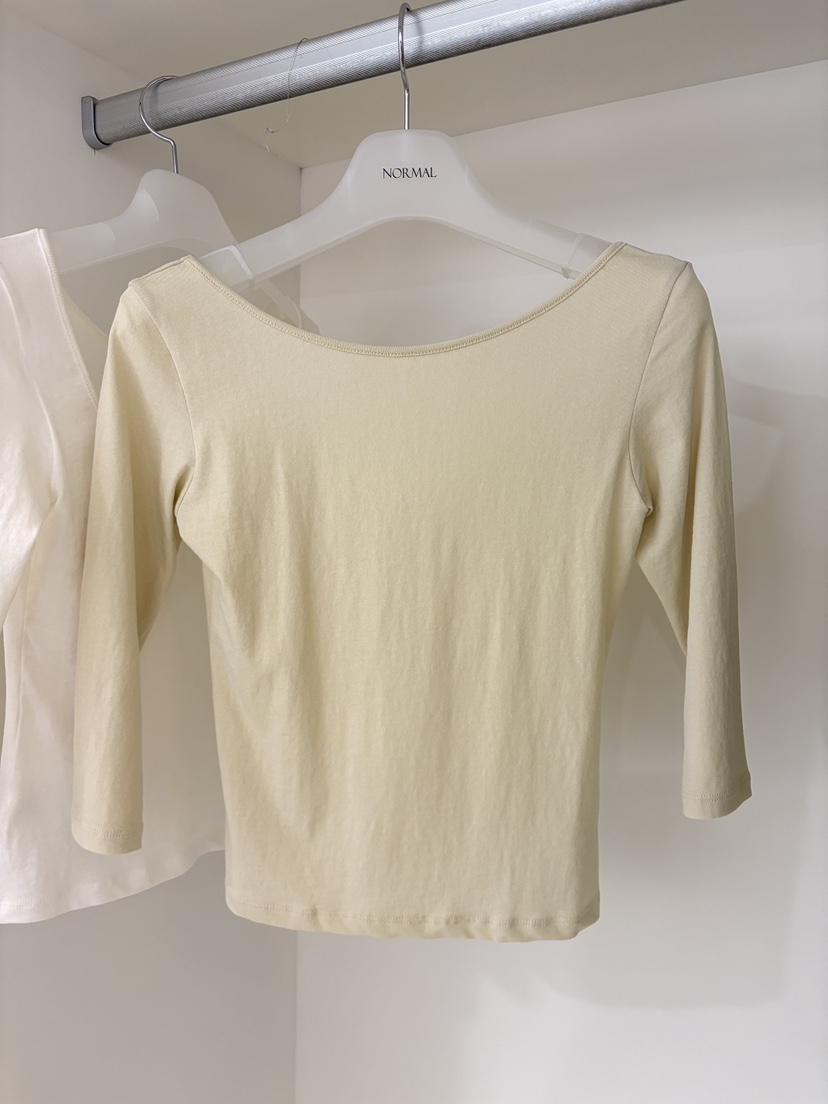 NORMAL韓國代購女士新品時尚26夏季休閑人氣職業熱賣26春夏T恤NORMALT恤圖色3