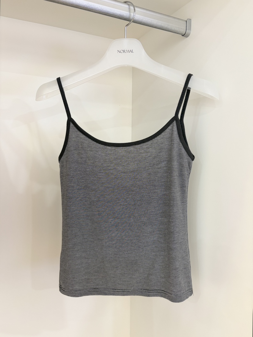 NORMAL韓國直郵實拍女裝新品26春夏休閑人氣職業吊帶背心NORMAL吊帶/背心圖色1