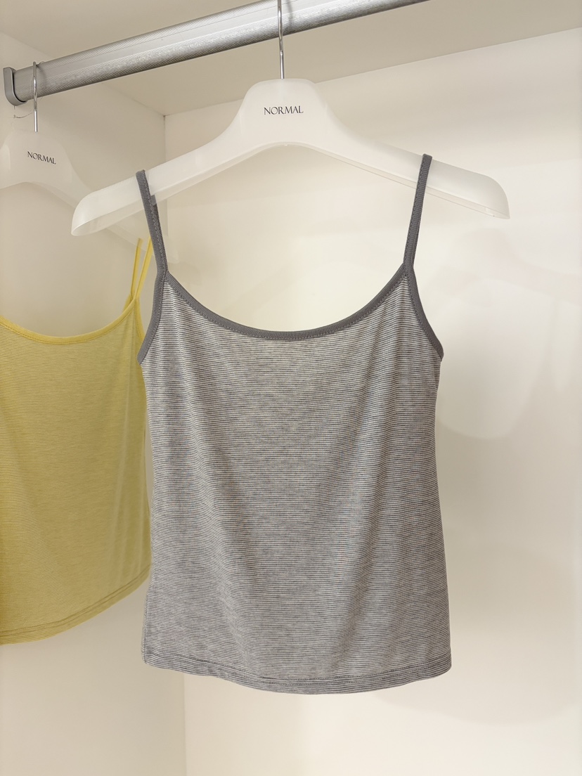 NORMAL韓國直郵實拍女裝新品26春夏休閑人氣職業吊帶背心NORMAL吊帶/背心圖色2