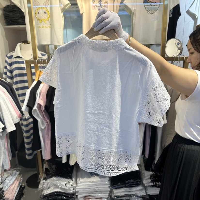 COCO HOLIC韓國直郵實拍女裝新品26春夏職業人氣襯衫蕾絲衫COCO HOLIC襯衫/蕾絲衫