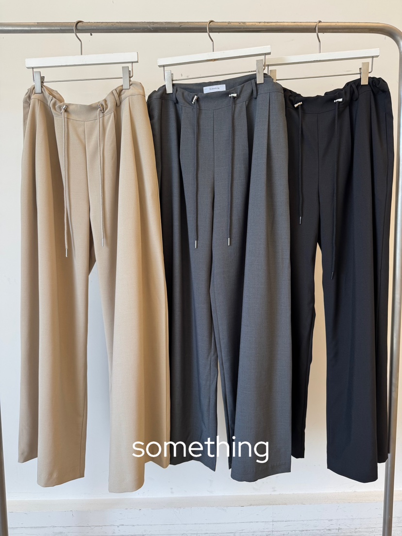 SOMETHING-L/FANCY韓國直郵女士新款職業熱賣人氣休閑褲SOMETHING-L/FANCY休閑褲