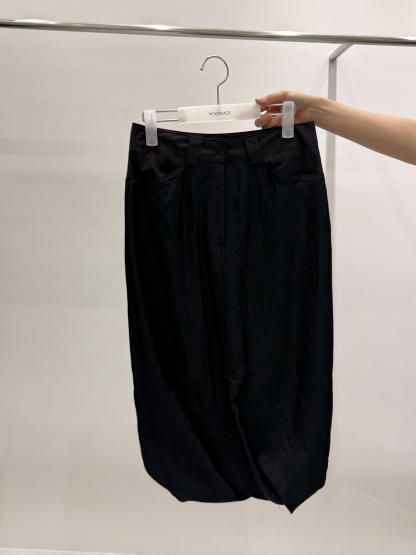 WOOD SAGE韓國直郵實拍女裝新款26夏季推薦半身裙中短裙WOOD SAGE半身裙/中短裙圖色2