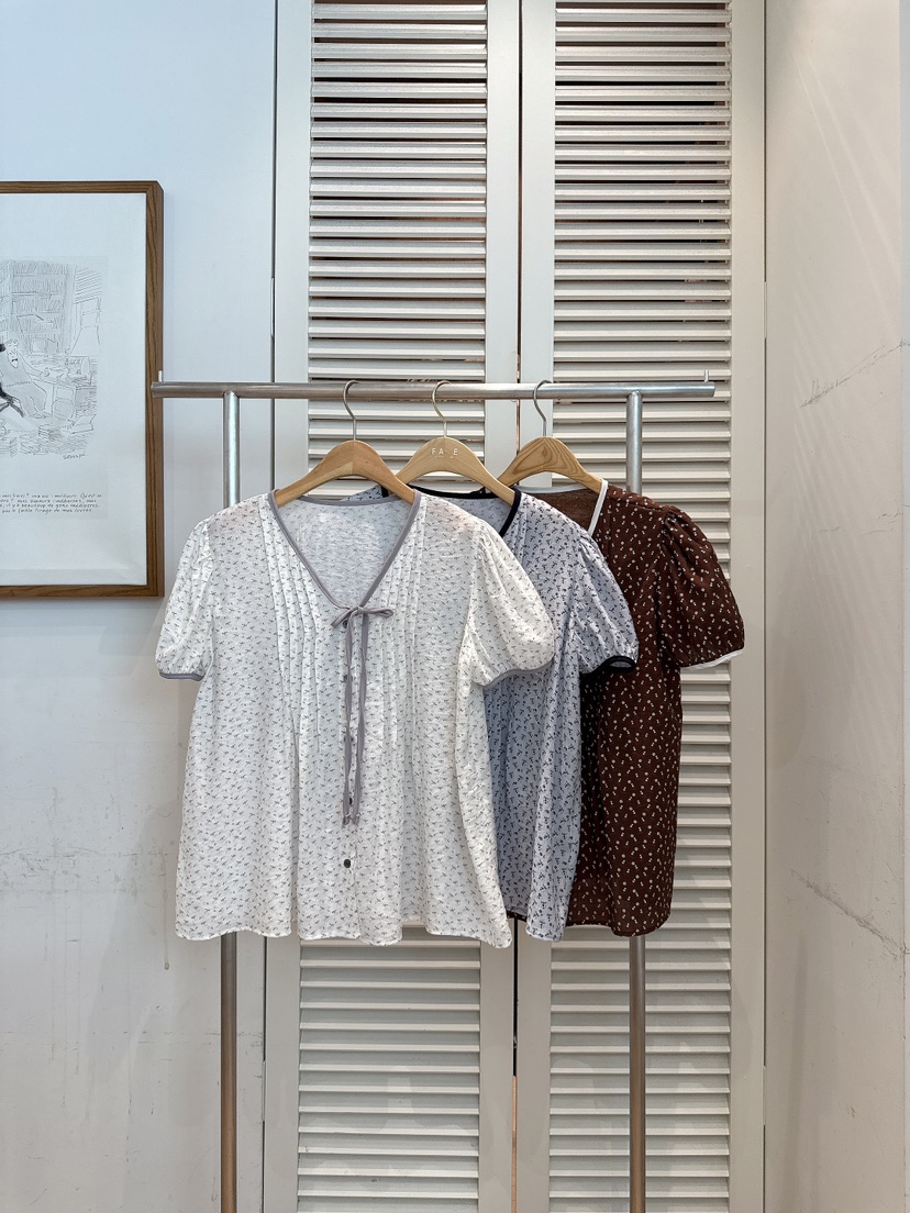 FAVE-L東大門實拍韓國女士新款26夏季人氣推薦襯衫蕾絲衫FAVE-L襯衫/蕾絲衫