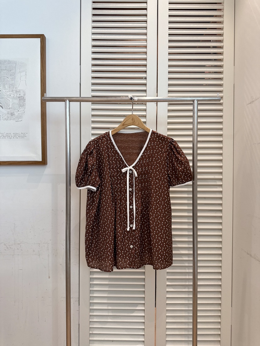 FAVE-L東大門實拍韓國女士新款26夏季人氣推薦襯衫蕾絲衫FAVE-L襯衫/蕾絲衫圖色3