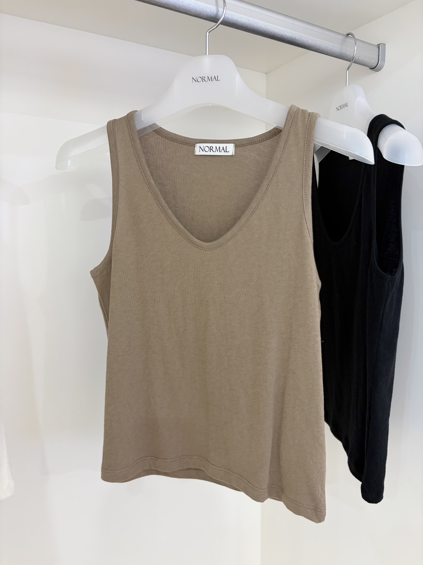NORMAL韓國東大門代購女裝新款26夏季推薦人氣吊帶背心V領NORMAL吊帶/背心
