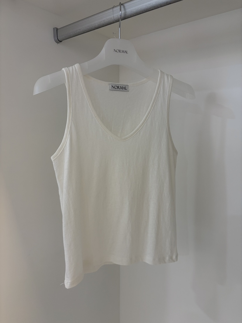 NORMAL韓國東大門代購女裝新款26夏季推薦人氣吊帶背心V領NORMAL吊帶/背心圖色1