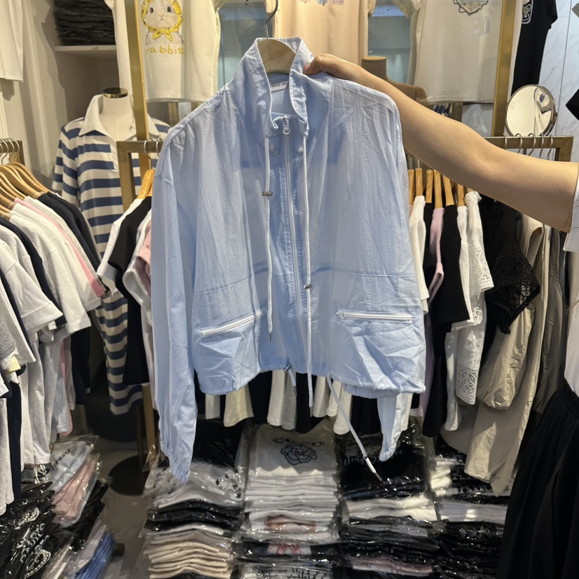 COCO HOLIC韓國直郵女士新款人氣26春夏休閑時尚夾克防風衣COCO HOLIC夾克圖色2