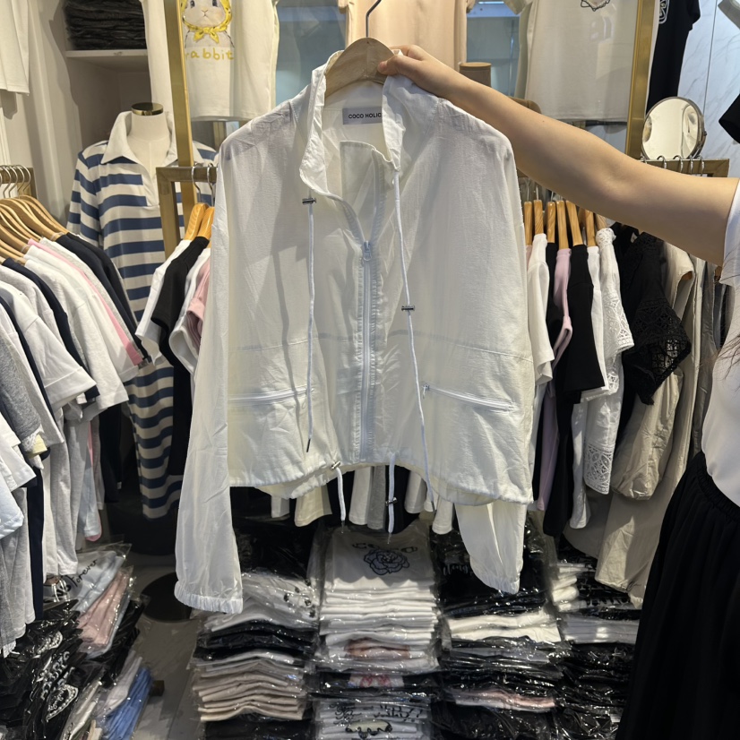 COCO HOLIC韓國直郵女士新款人氣26春夏休閑時尚夾克防風衣COCO HOLIC夾克圖色3