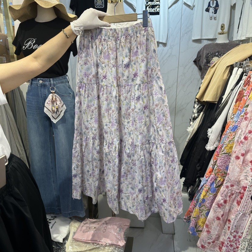 COCO HOLIC韓國直郵女士新款休閑職業推薦時尚人氣熱賣長裙COCO HOLIC長裙