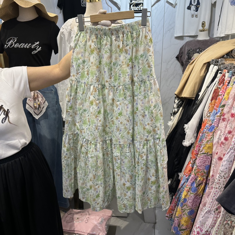 COCO HOLIC韓國直郵女士新款休閑職業推薦時尚人氣熱賣長裙COCO HOLIC長裙圖色1