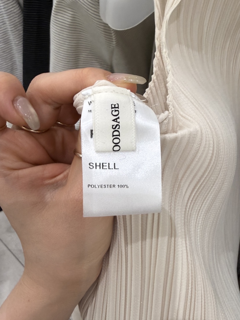 WOOD SAGE東大門實拍韓國女裝新品時尚職業熱賣連衣裙褶皺WOOD SAGE連衣裙