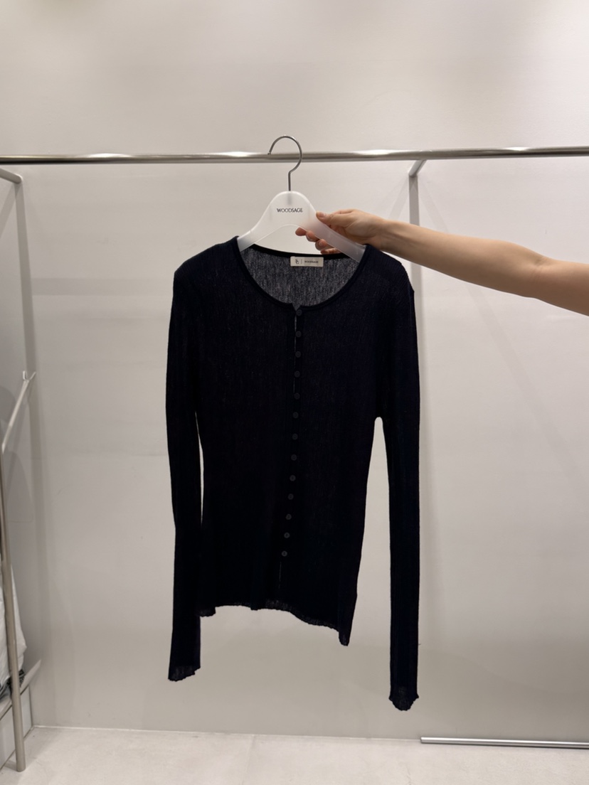 WOOD SAGE韓國東大門直郵女士新品26夏季時尚職業長袖T恤WOOD SAGE長袖T恤圖色2